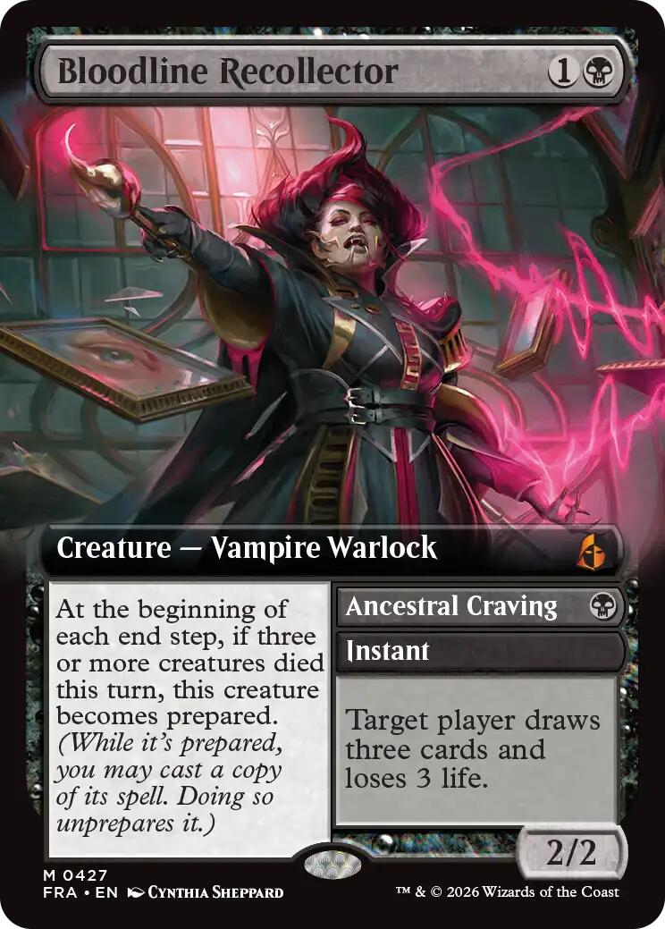 Bloodline Recollector (Extended Art) [Reality Fracture] | Gam3 Escape