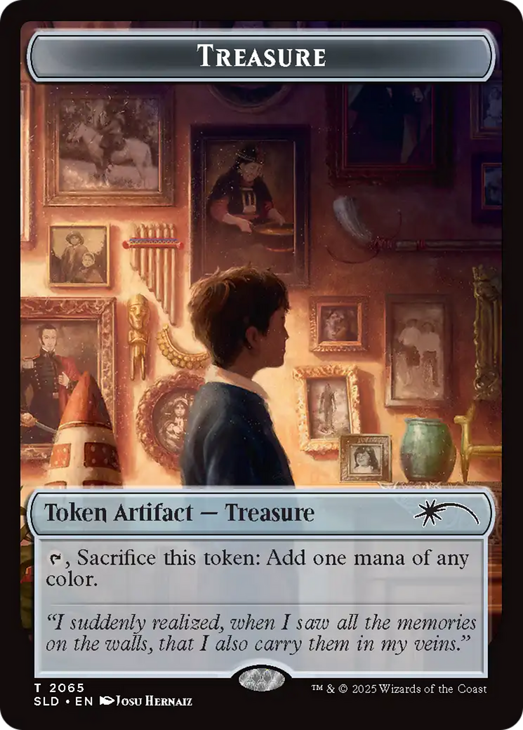 Treasure Token (2065) (Rainbow Foil) [Secret Lair Drop Series] | Gam3 Escape