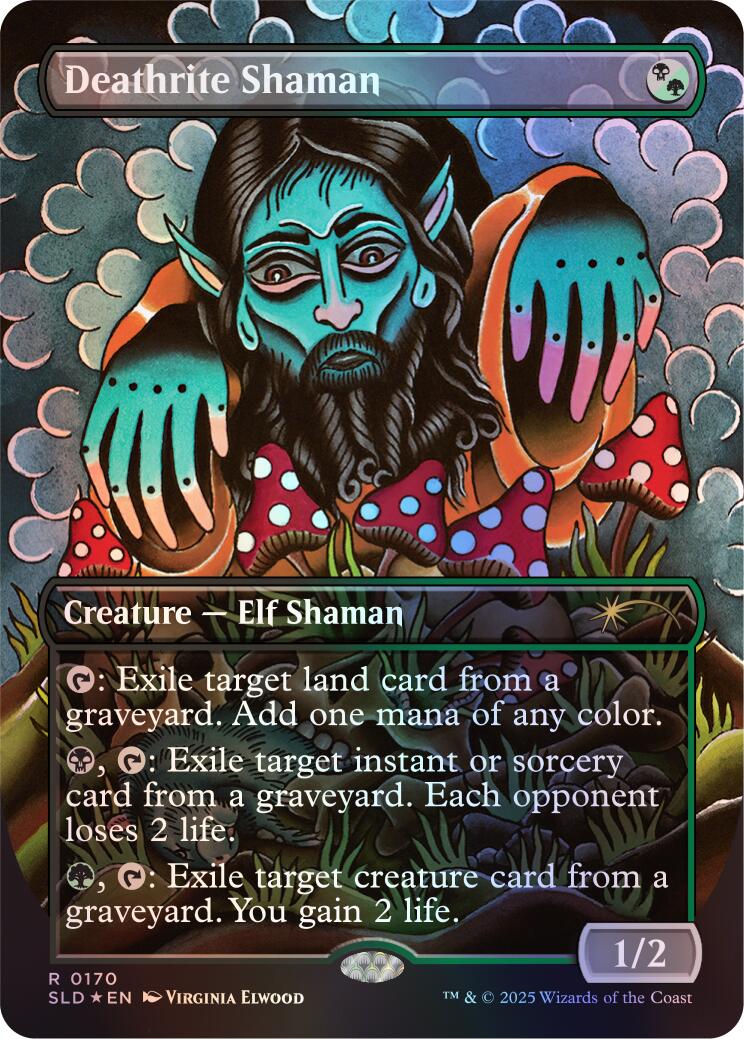Deathrite Shaman (Rainbow Foil) [Secret Lair Drop Series] | Gam3 Escape