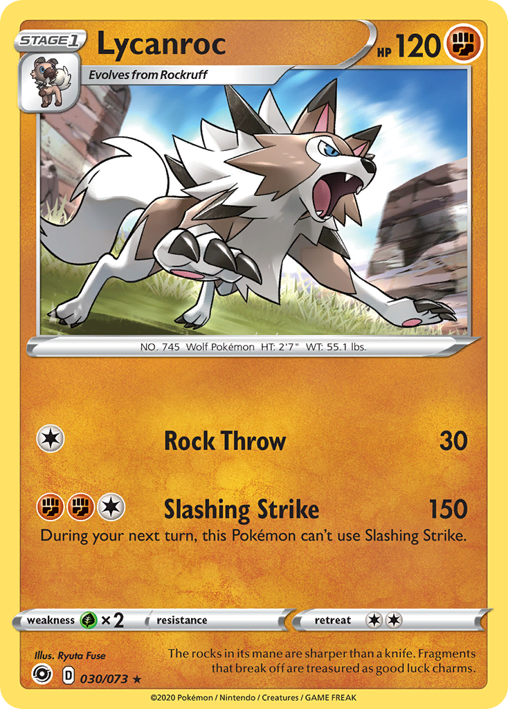 Lycanroc (030/073) [Sword & Shield: Champion's Path] | Gam3 Escape