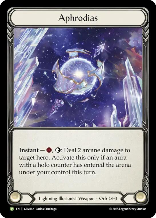 Aphrodias [GEM142-CF] (GEM Pack 5)  Cold Foil | Gam3 Escape