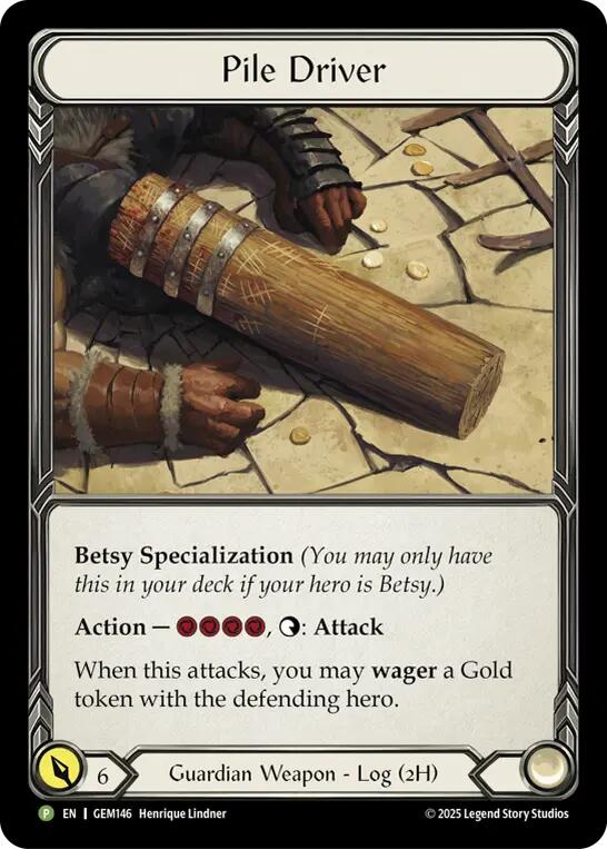 Pile Driver [GEM146-CF] (GEM Pack 5)  Cold Foil | Gam3 Escape