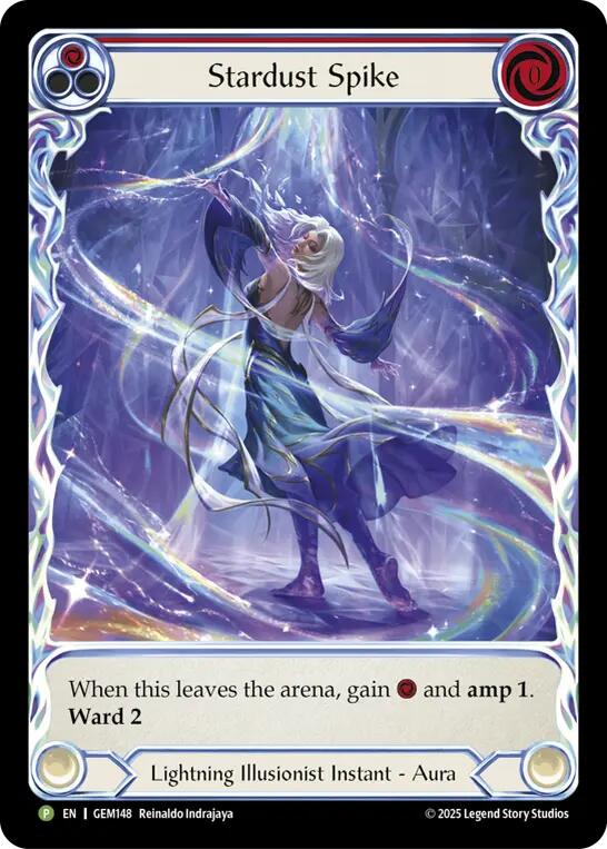 Stardust Spike (Red) [GEM148-CF] (GEM Pack 5)  Cold Foil | Gam3 Escape