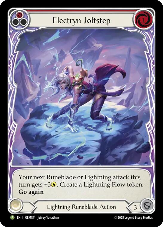 Electryn Joltstep (Red) [GEM154] (GEM Pack 5) | Gam3 Escape
