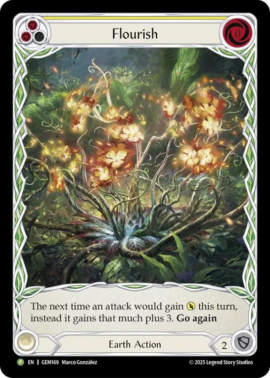 Flourish (Yellow) [GEM169] (GEM Pack 5) | Gam3 Escape
