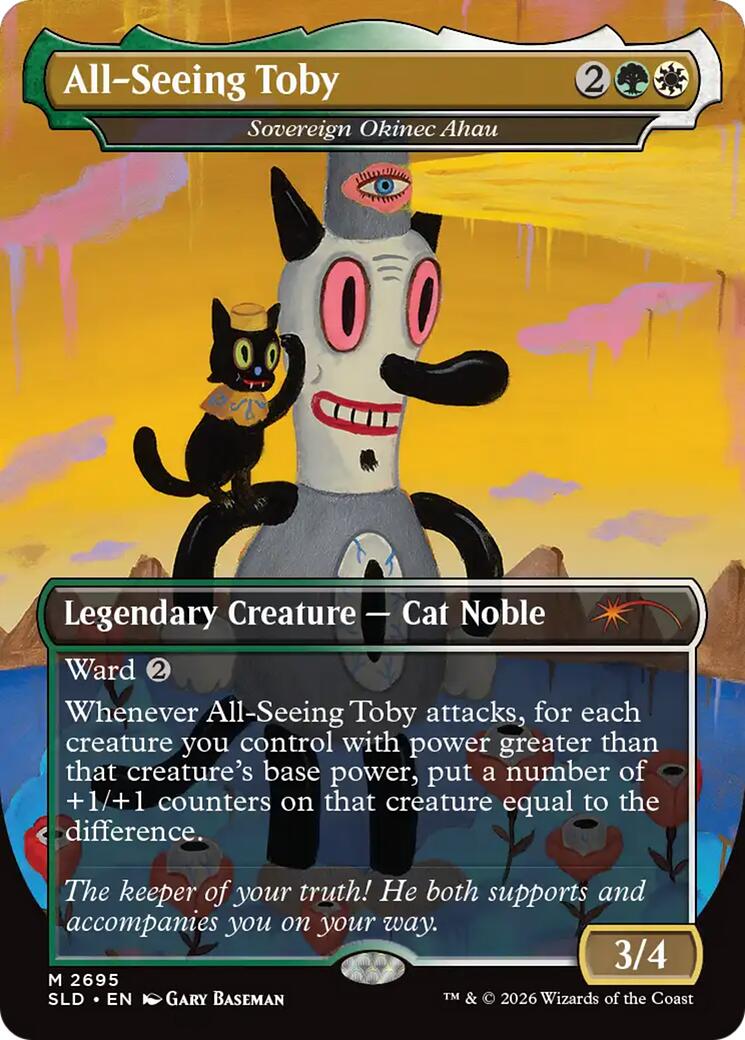 All-Seeing Toby - Sovereign Okinec Ahau [Secret Lair Drop Series] | Gam3 Escape