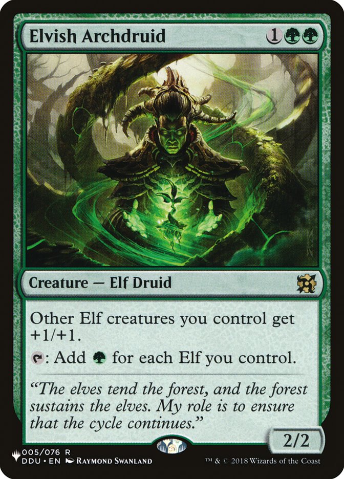 Elvish Archdruid [The List] | Gam3 Escape