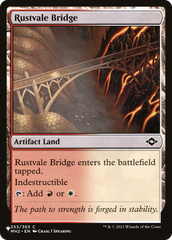 Rustvale Bridge [The List Reprints] | Gam3 Escape