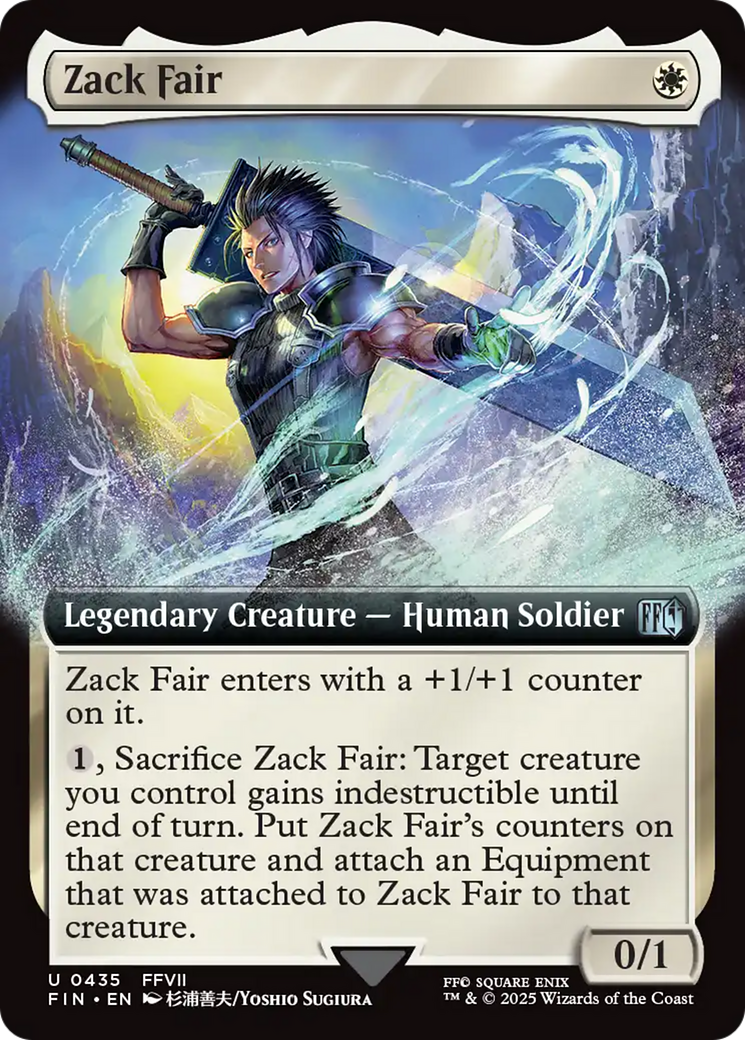 Zack Fair (Extended Art) [FINAL FANTASY] | Gam3 Escape