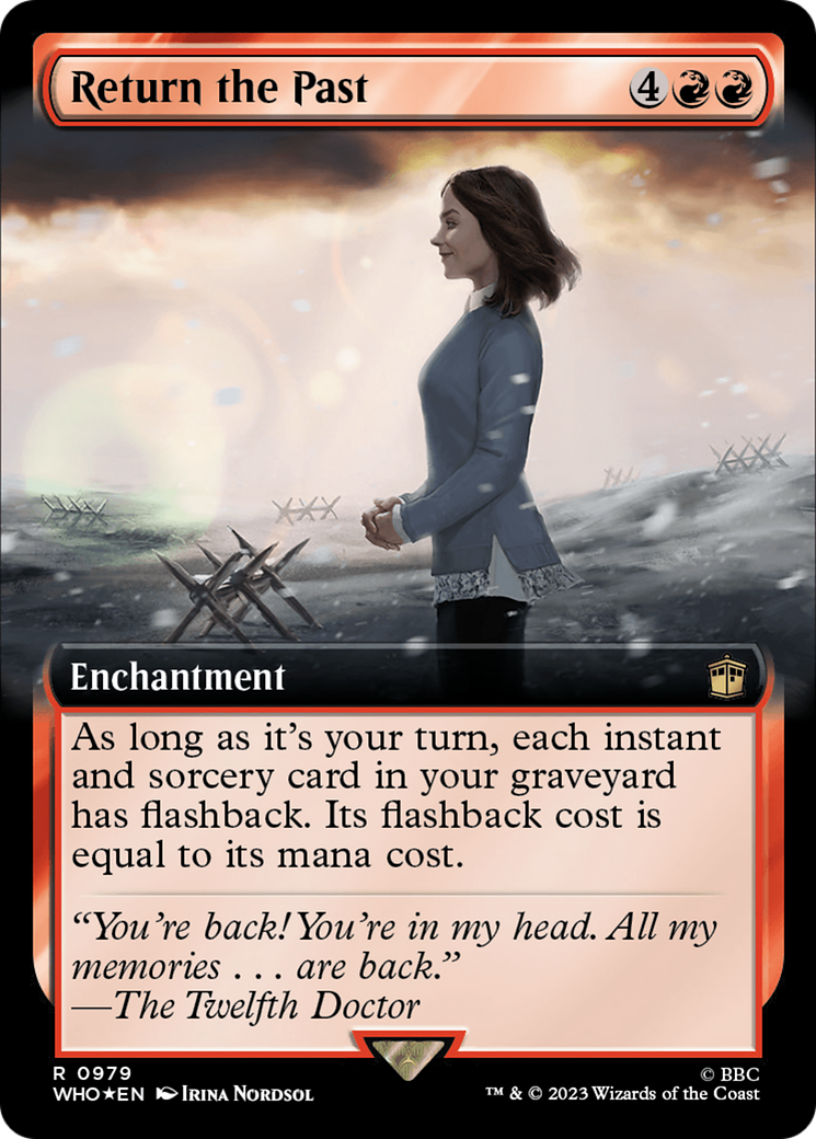 Return the Past (Extended Art) (Surge Foil) [Doctor Who] | Gam3 Escape