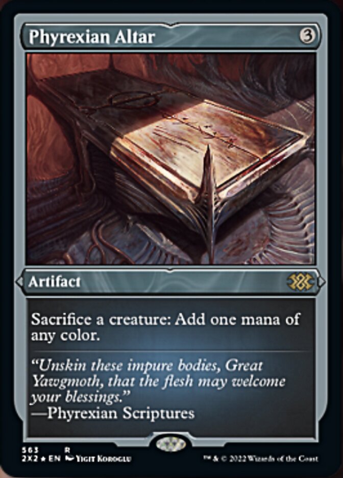 Phyrexian Altar (Foil Etched) [Double Masters 2022] | Gam3 Escape