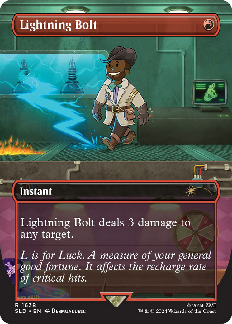 Lightning Bolt (1638) [Secret Lair Drop Series] | Gam3 Escape