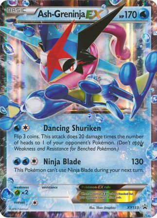 Ash-Greninja EX (XY133) (Jumbo Card) [XY: Black Star Promos] | Gam3 Escape