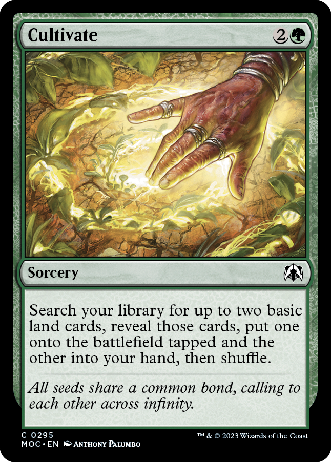 Cultivate [March of the Machine Commander] | Gam3 Escape
