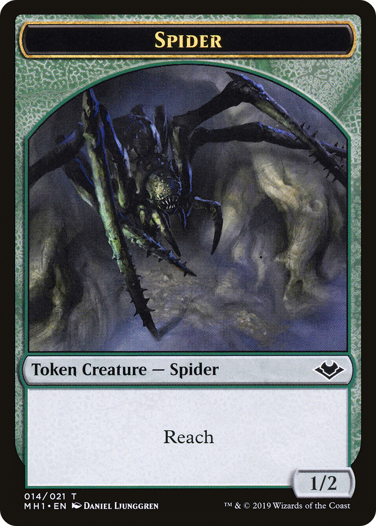 Shapeshifter // Spider Double-Sided Token [Modern Horizons Tokens] | Gam3 Escape