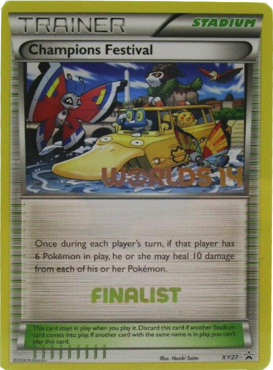 Champions Festival (XY27) (2014 Finalist) [XY: Black Star Promos] | Gam3 Escape