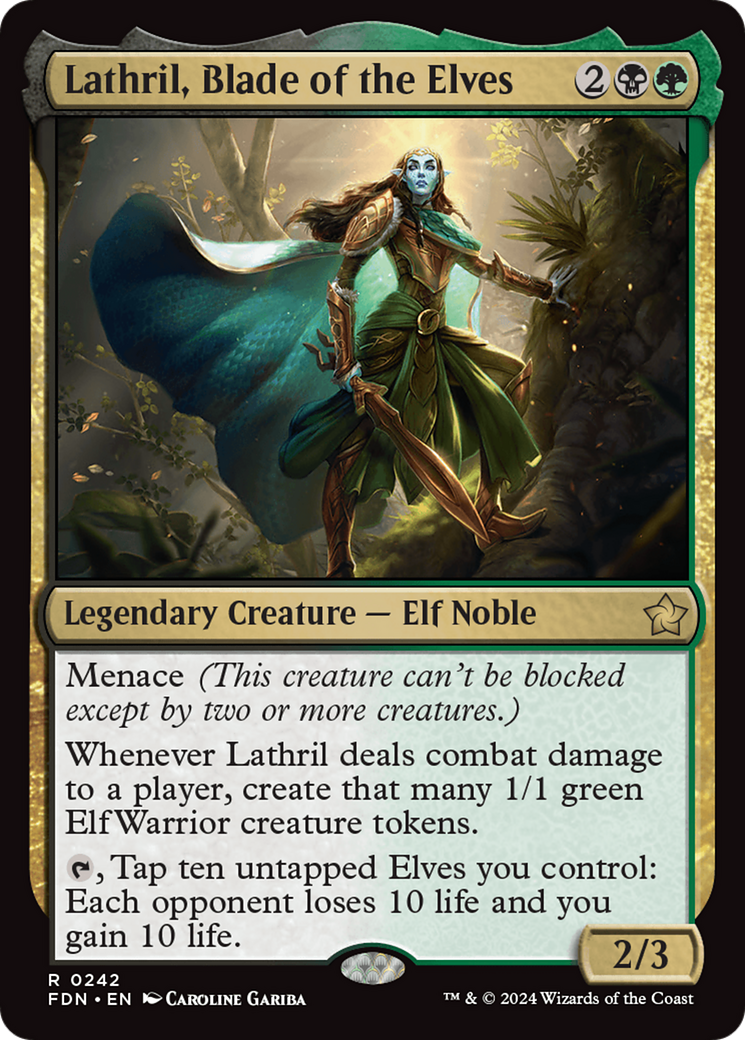 Lathril, Blade of the Elves [Foundations] | Gam3 Escape