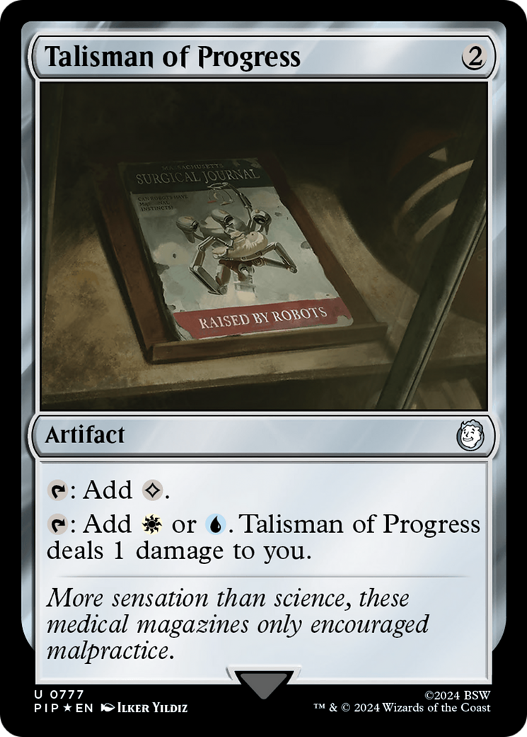 Talisman of Progress (Surge Foil) [Fallout] | Gam3 Escape