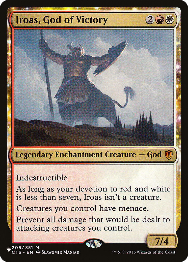 Iroas, God of Victory [The List Reprints] | Gam3 Escape