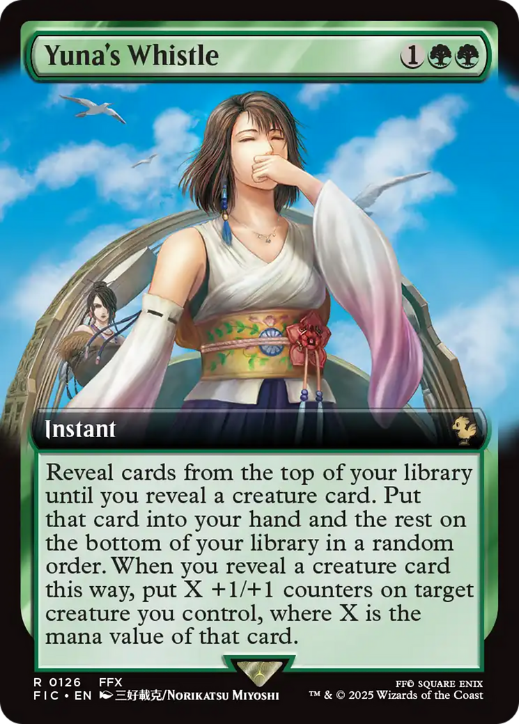 Yuna's Whistle (Extended Art) [FINAL FANTASY Commander] | Gam3 Escape
