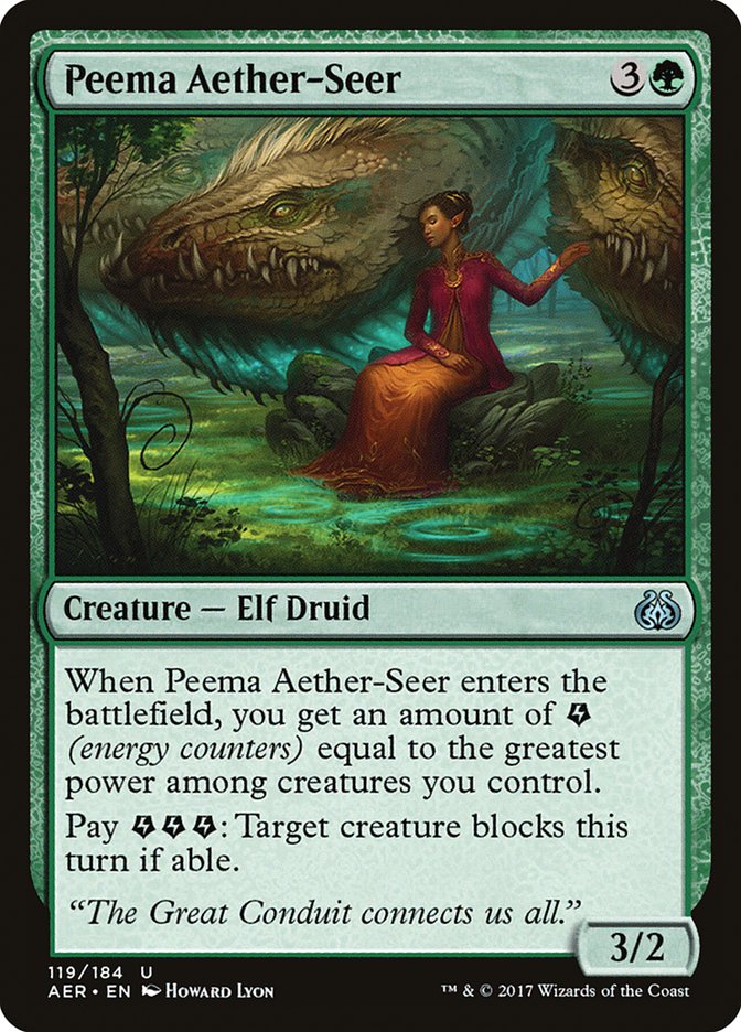 Peema Aether-Seer [Aether Revolt] | Gam3 Escape