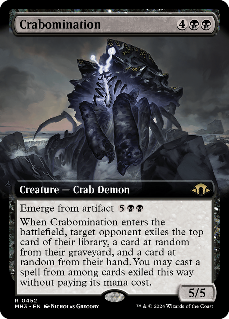 Crabomination (Extended Art) [Modern Horizons 3] | Gam3 Escape