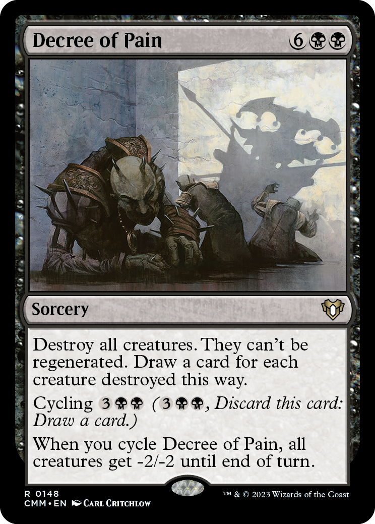 Decree of Pain [Commander Masters] | Gam3 Escape