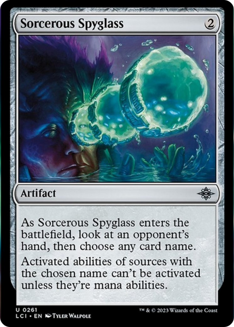 Sorcerous Spyglass [The Lost Caverns of Ixalan] | Gam3 Escape