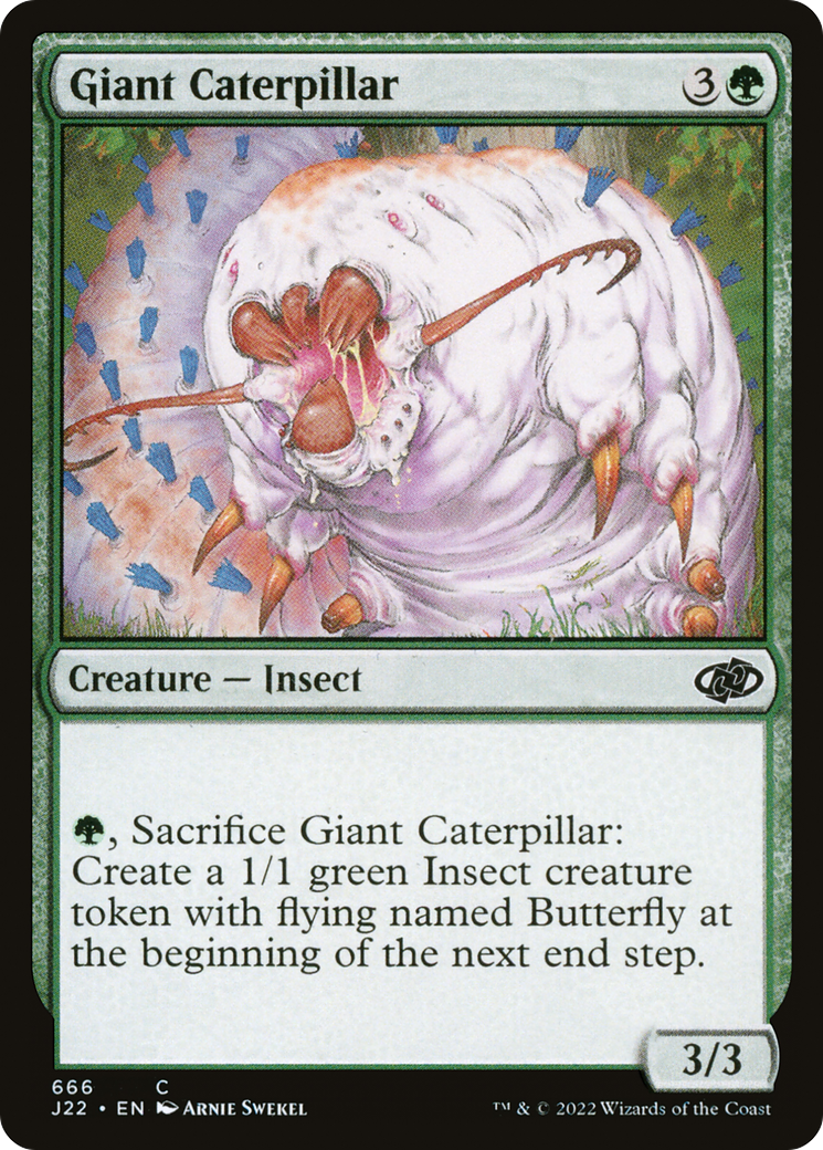 Giant Caterpillar [Jumpstart 2022] | Gam3 Escape