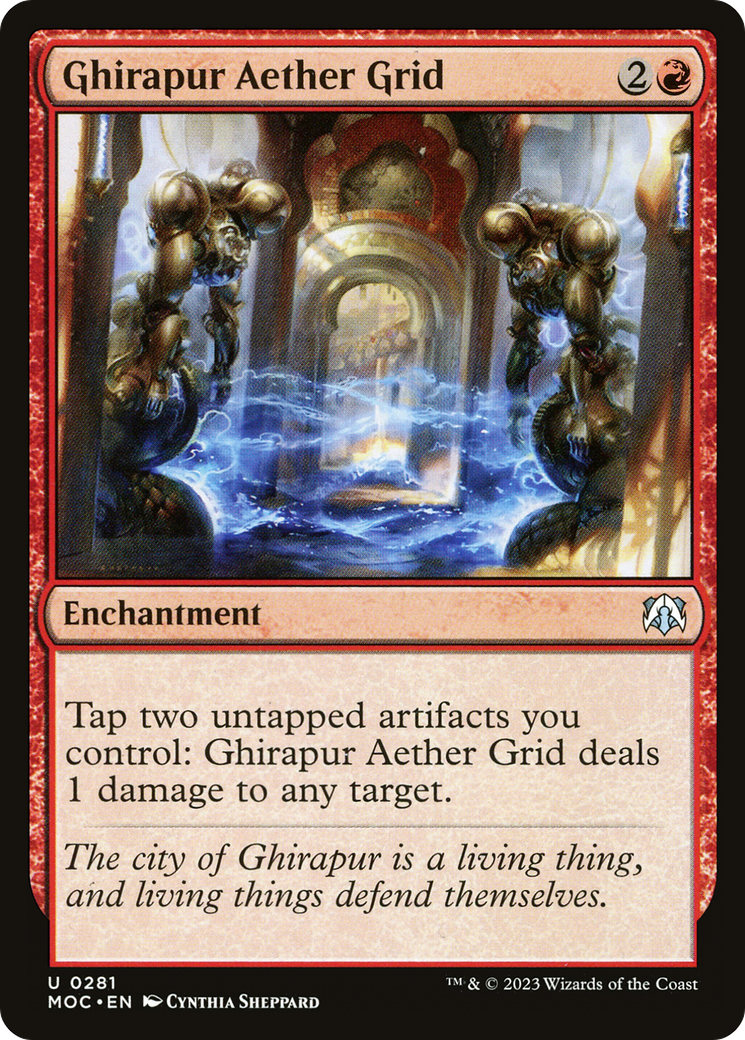 Ghirapur Aether Grid [March of the Machine Commander] | Gam3 Escape