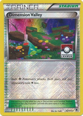 Dimension Valley (93/119) (League Promo) [XY: Phantom Forces] | Gam3 Escape