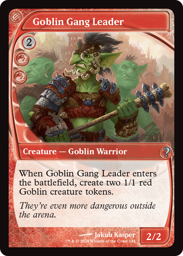 Goblin Gang Leader (Future Sight) [Mystery Booster 2] | Gam3 Escape