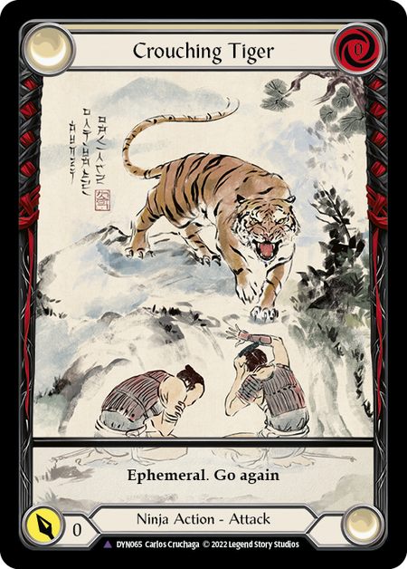 Crouching Tiger (Marvel) [DYN065] (Dynasty)  Cold Foil | Gam3 Escape