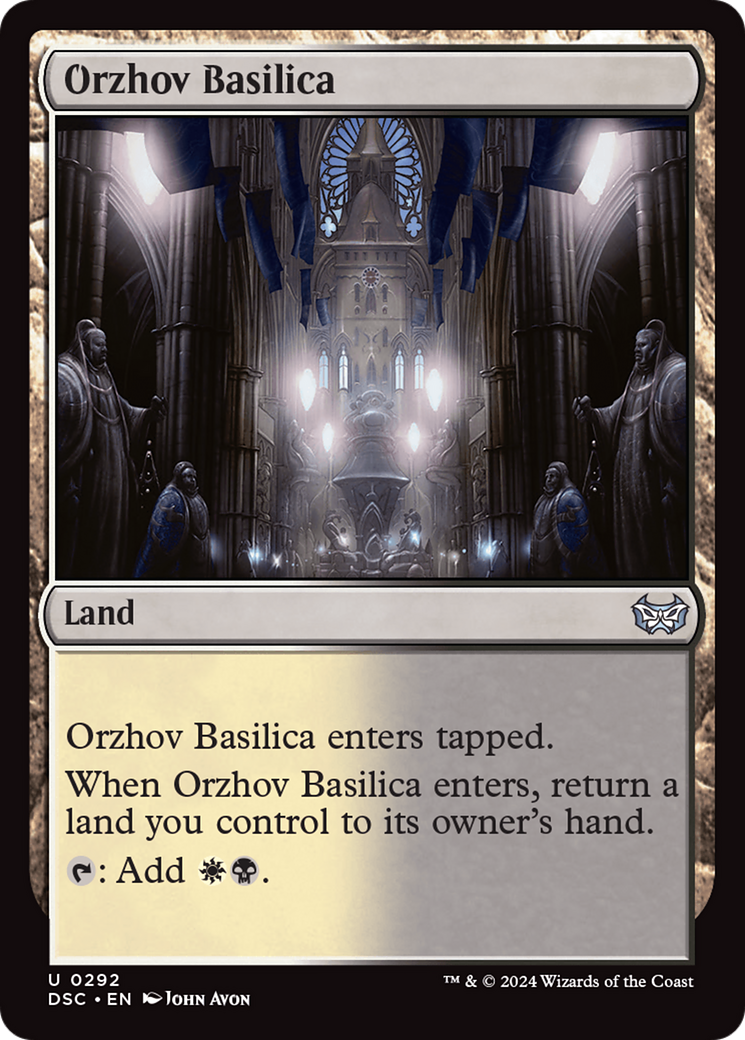 Orzhov Basilica [Duskmourn: House of Horror Commander] | Gam3 Escape