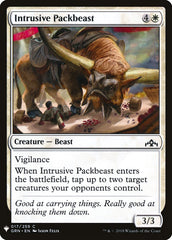 Intrusive Packbeast [Mystery Booster] | Gam3 Escape