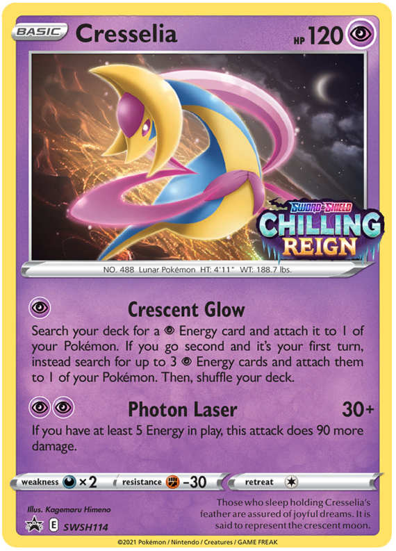 Cresselia (SWSH114) [Sword & Shield: Black Star Promos] | Gam3 Escape