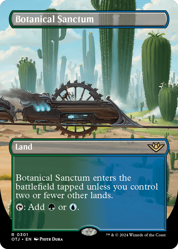 Botanical Sanctum (Borderless) [Outlaws of Thunder Junction] | Gam3 Escape