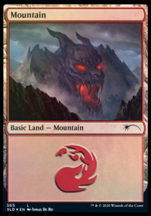 Mountain (Develish) (565) [Secret Lair Drop Promos] | Gam3 Escape