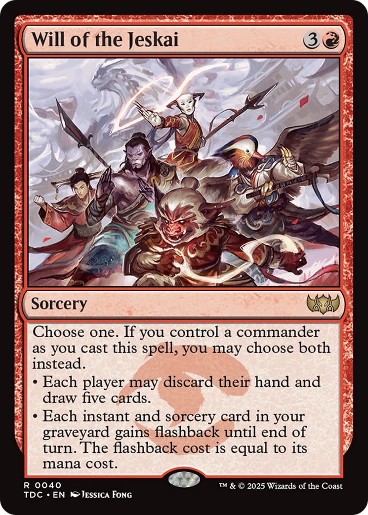 Will of the Jeskai [Tarkir: Dragonstorm Commander] | Gam3 Escape