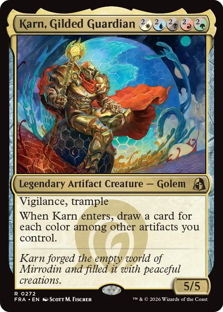 Karn, Gilded Guardian [Reality Fracture] | Gam3 Escape