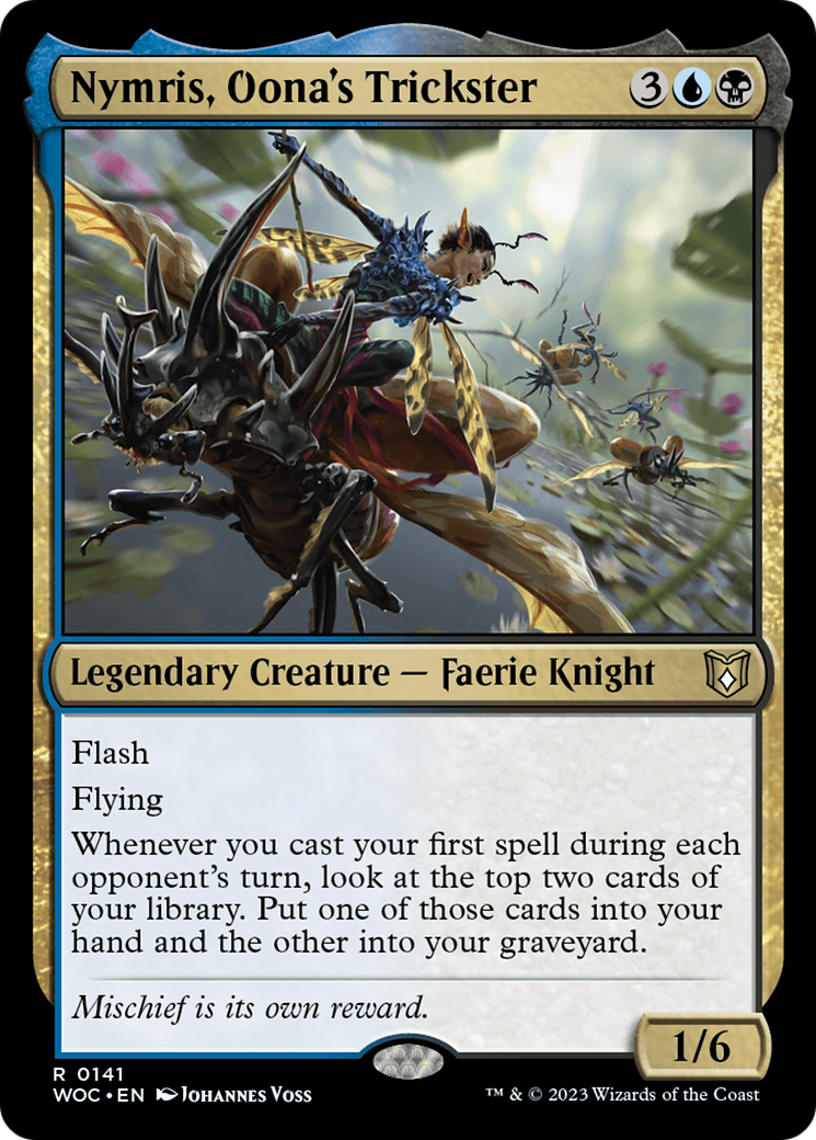 Nymris, Oona's Trickster [Wilds of Eldraine Commander] | Gam3 Escape