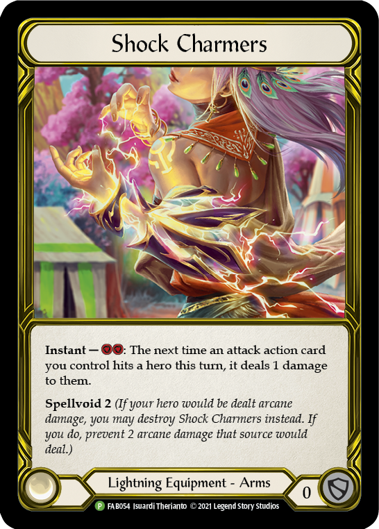 Shock Charmers (Golden) [FAB054] (Promo)  Cold Foil | Gam3 Escape