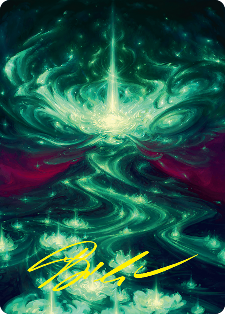 Genesis Wave Art Card (54/54) (Gold-Stamped Signature) [Foundations Art Series] | Gam3 Escape