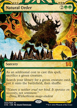 Natural Order (Foil Etched) [Strixhaven: Mystical Archive] | Gam3 Escape