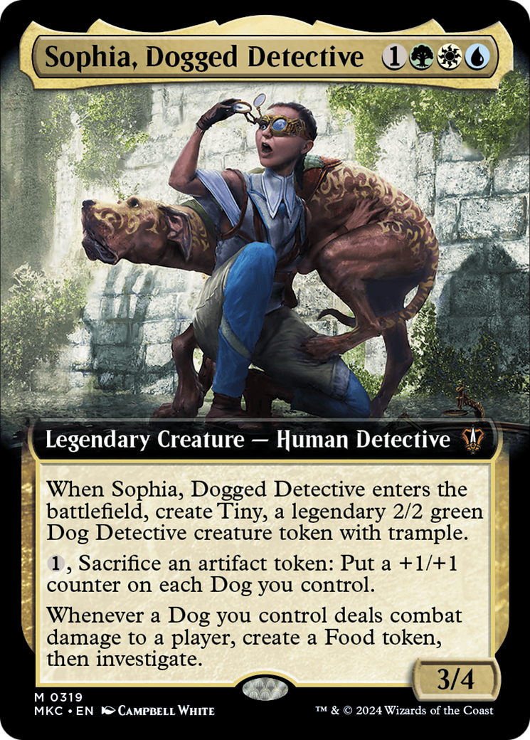 Sophia, Dogged Detective (Extended Art) [Murders at Karlov Manor Commander] | Gam3 Escape