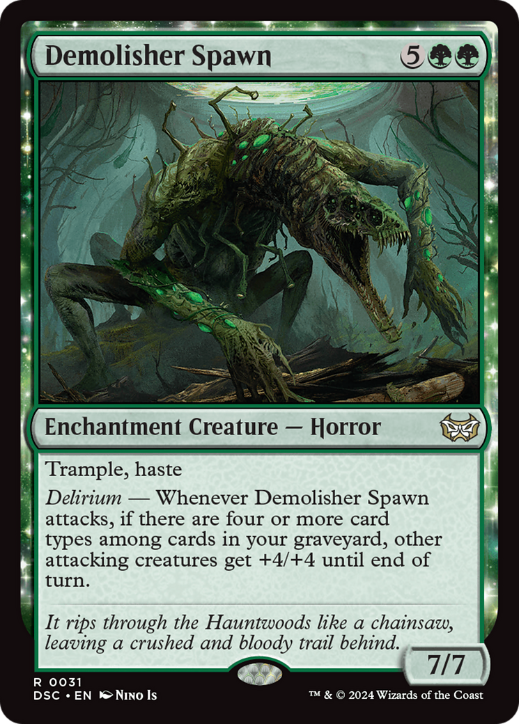 Demolisher Spawn [Duskmourn: House of Horror Commander] | Gam3 Escape