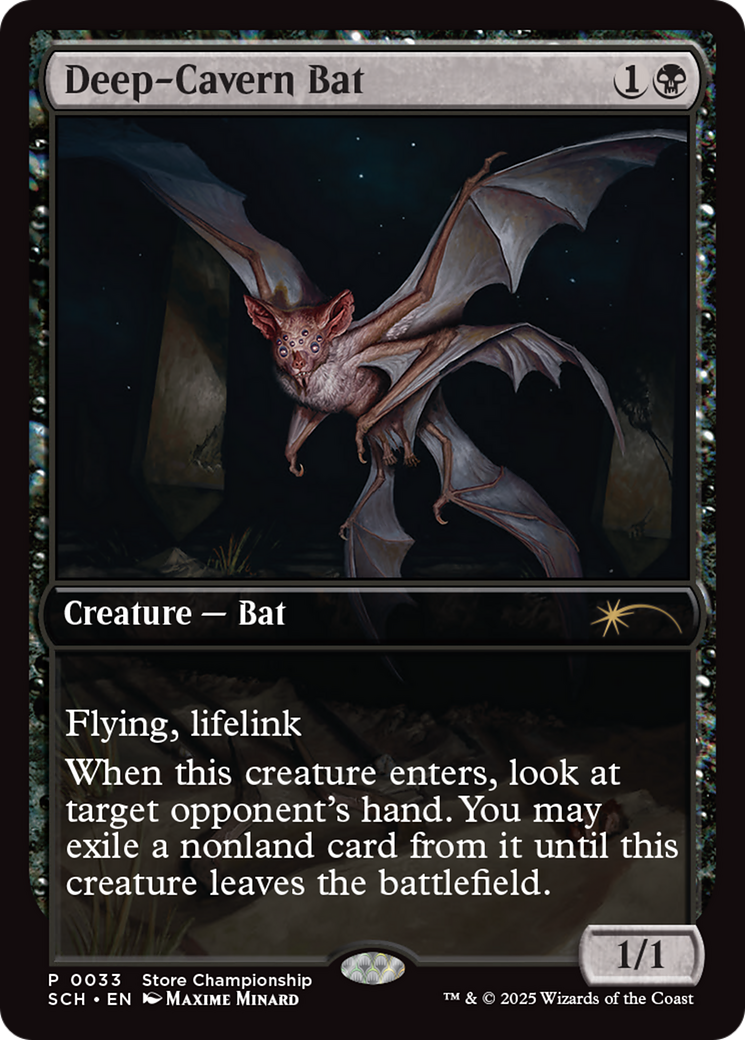 Deep-Cavern Bat [Store Championships 2025] | Gam3 Escape