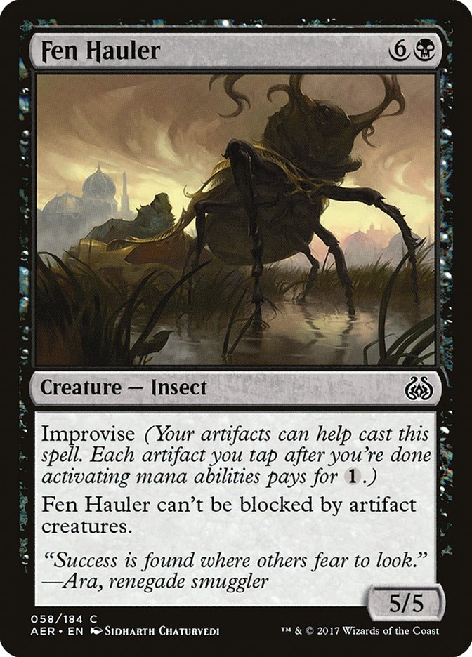 Fen Hauler [Aether Revolt] | Gam3 Escape