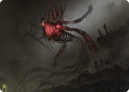 Drivnod, Carnage Dominus Art Card [Phyrexia: All Will Be One Art Series] | Gam3 Escape