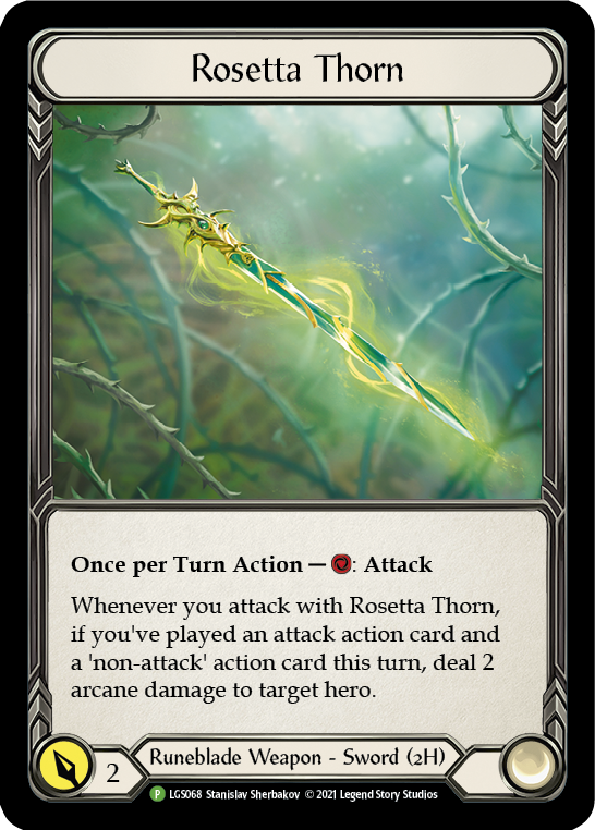 Rosetta Thorn [LGS068] (Promo)  Cold Foil | Gam3 Escape